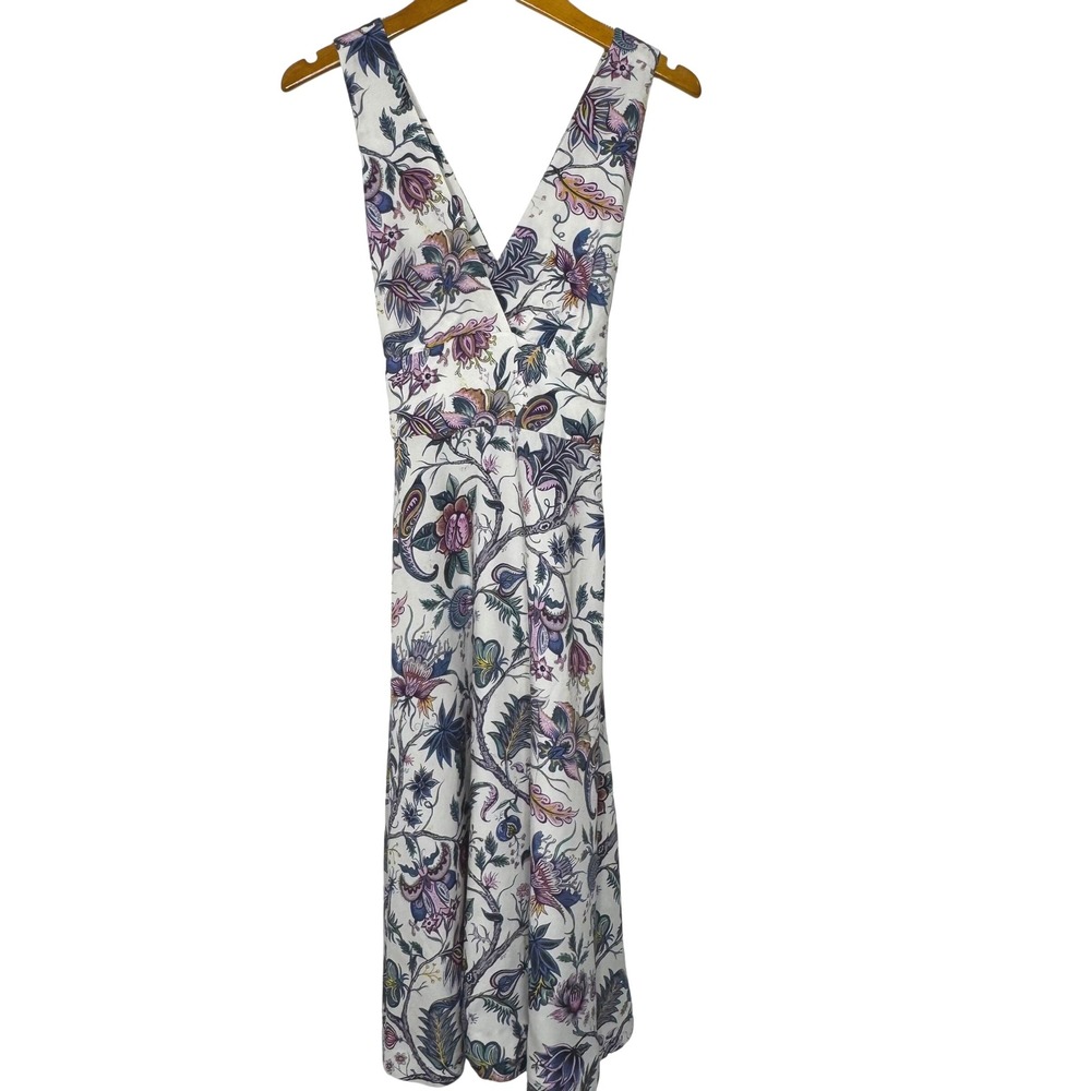 House of Hackney co-lab & other stories cross front DAMAS print dress Size 2